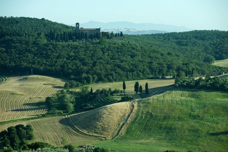 Villa Agriturismo La Casa Nuova Castelmuzio Exterior foto